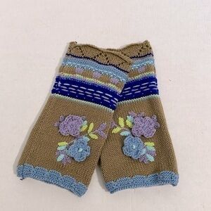 Knitted Fingerless Gloves Soft and Warm Winter  Warmers for Girls Women